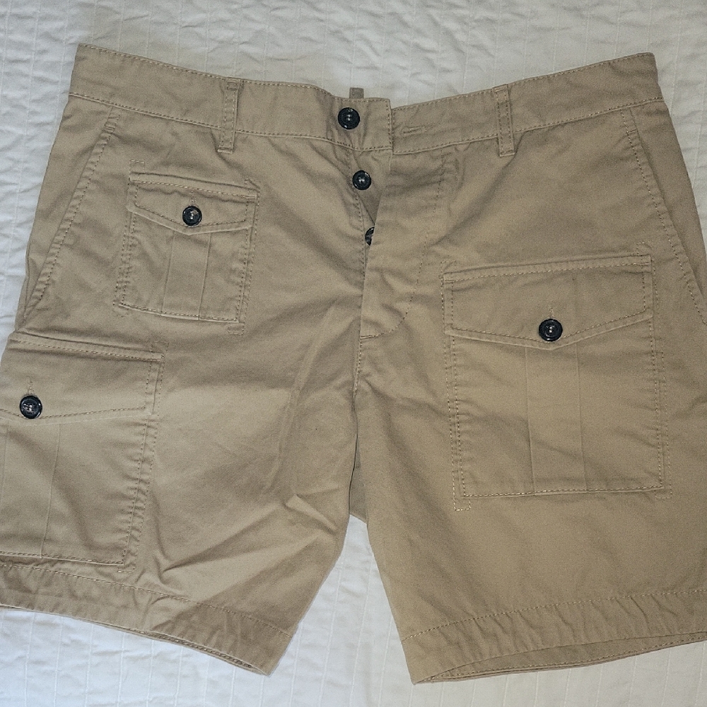 DSQUARED2 twill Mens Cargo Shorts